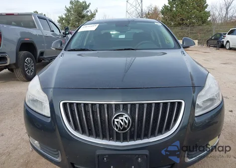 2012 Buick Regal Turbo - Premium 1 из США, поврежденный, VIN 2G4GS5EV5C9212084